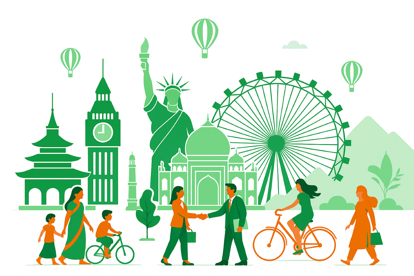 South Asian marketplace